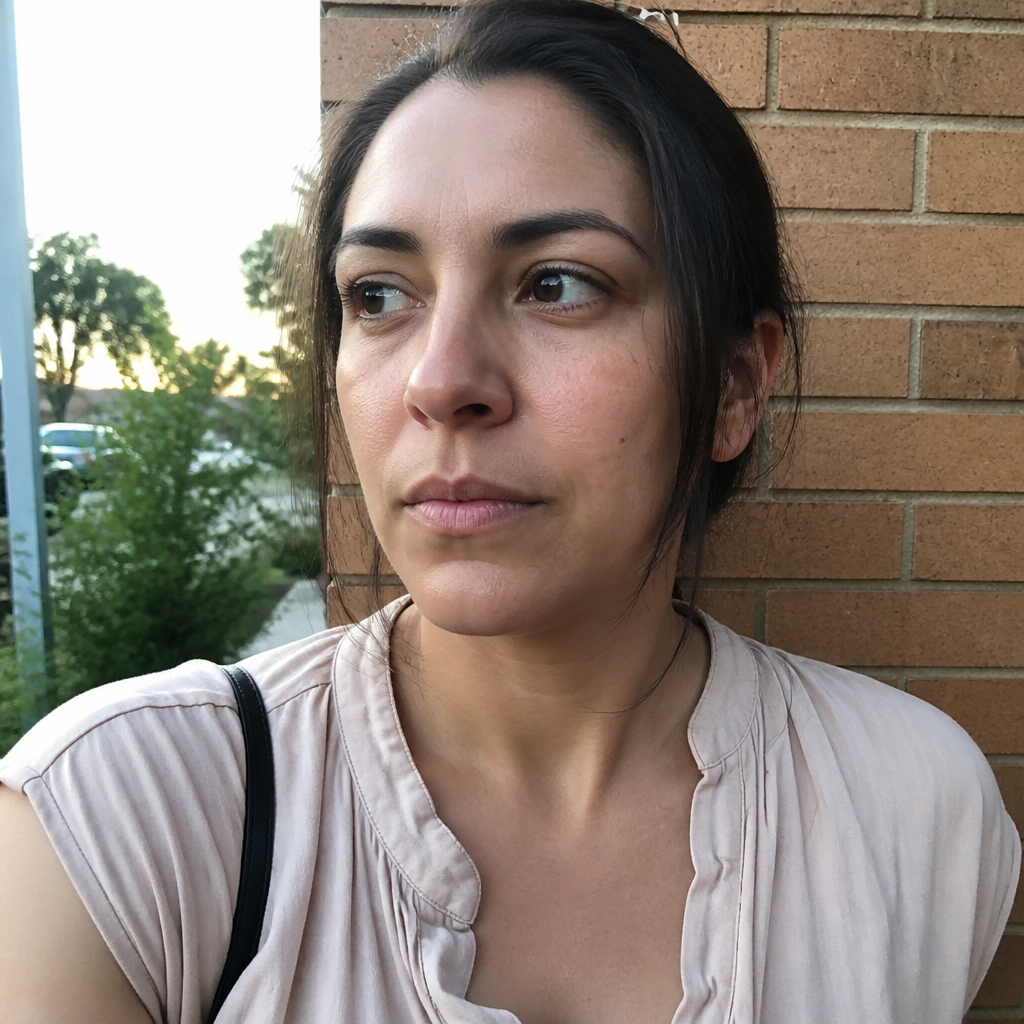 AI-generated fictional portrait